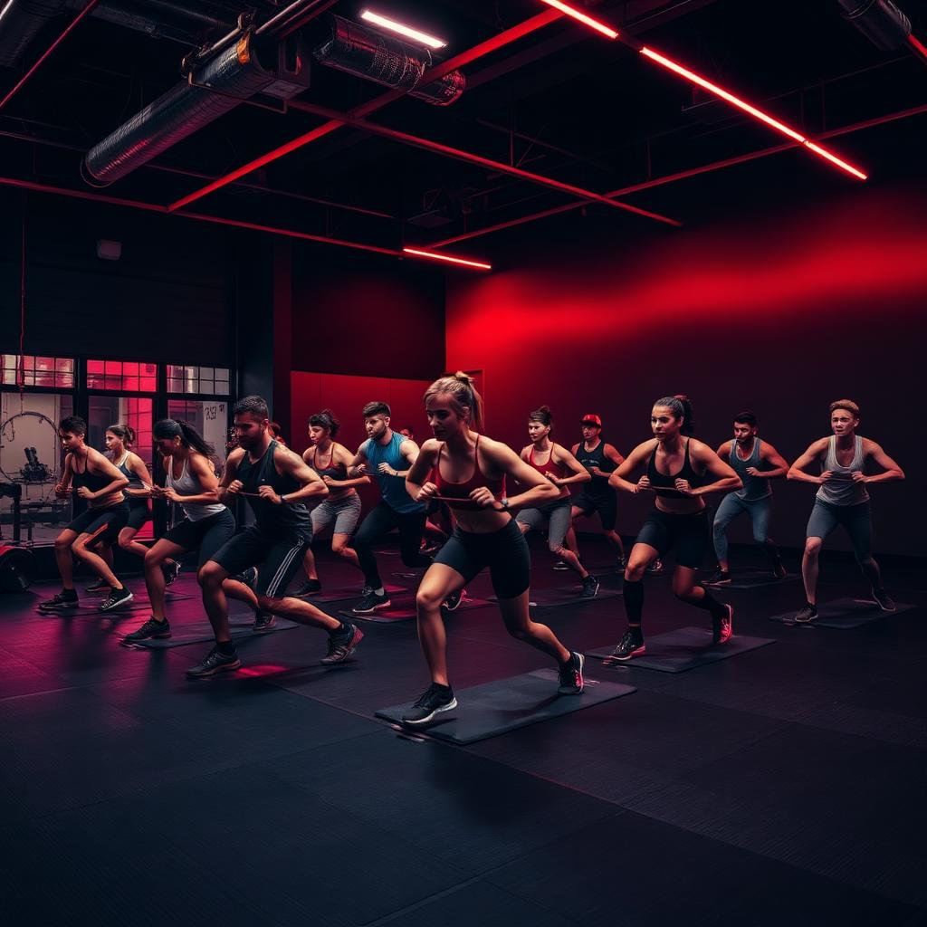 HIIT class