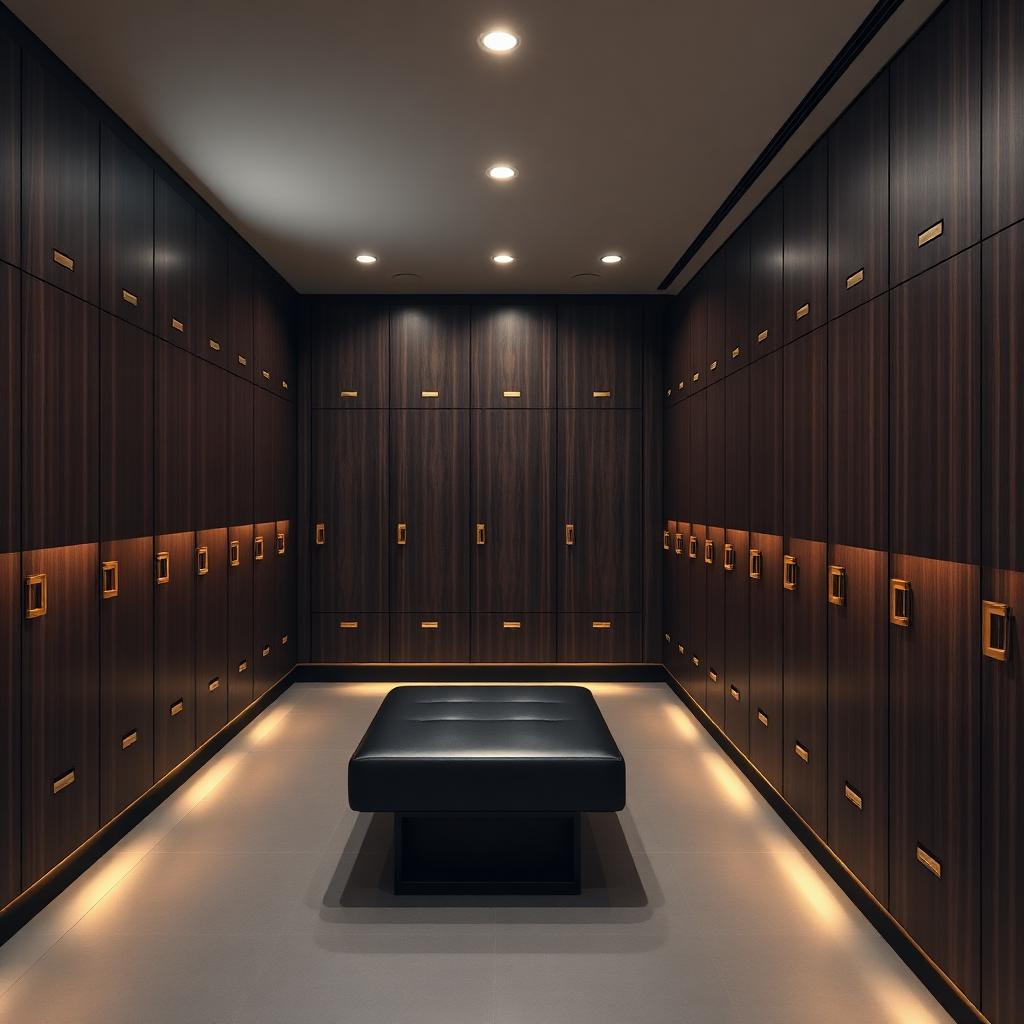Locker room