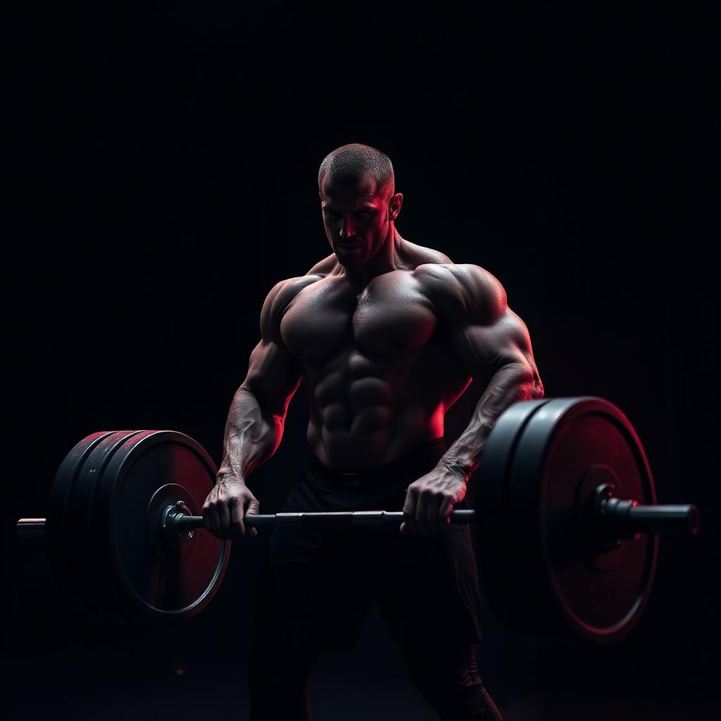 Athlete lifting